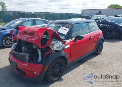 2012 Mini Cooper S z USA, uszkodzony, nr VIN WMWSV3C56CTY28184